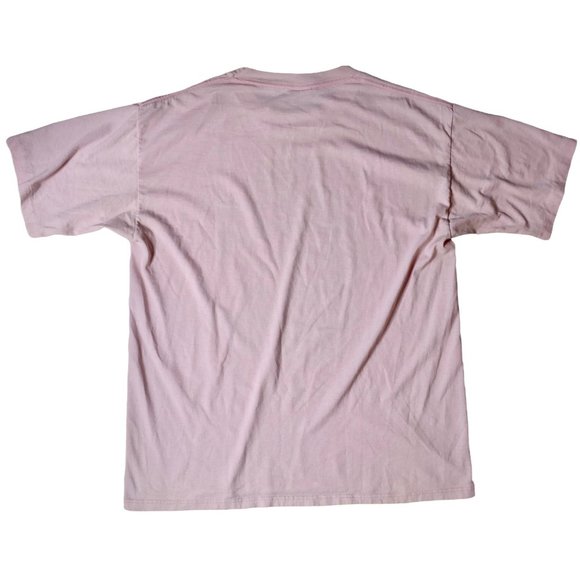 Cal Cru Pink Single Stitch Adult Large Vintage 1994 X-it! Men Problems Quote - Picture 4 of 7